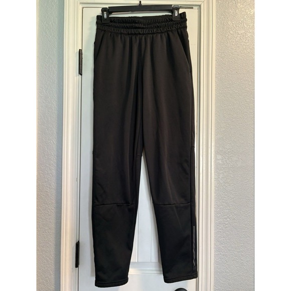 Member's Mark Other - Members Mark Tech Fleece Pants Mens Small Black Zipper Pockets Tapered Active